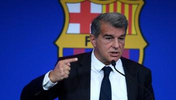خوان لابورتا رئيس برشلونة
