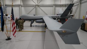 طائرة بدون طيار تابعة للجيش الأمريكي من طراز MQ-9 Reaper 