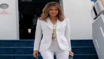 جانب من وصول أسماء الأسد إلى الإمارات