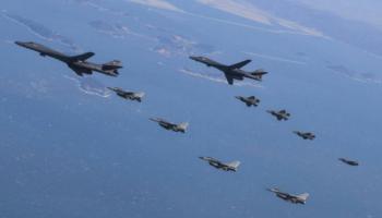 Les américains mènent des exercices d'assaut aérien en Corée du Sud