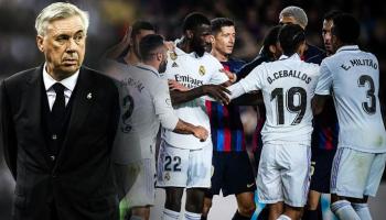 برشلونة وريال مدريد وأنشيلوتي