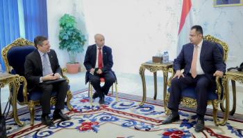 رئيس حكومة اليمن والسفير الأمريكي
