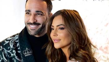 Léna Guillou et Adil Rami