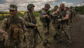 مجموعة من المتطوعين في أوكرانيا