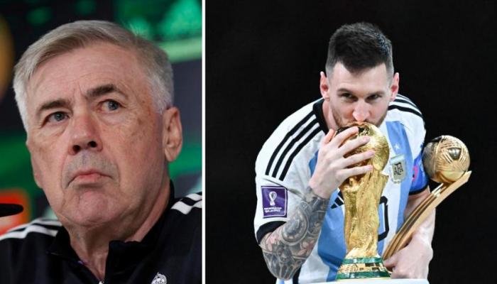 Ancelotti et Messi