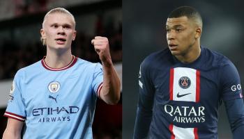 Erling Haaland et Mbappé