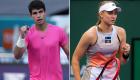 Tennis : Carlos Alcaraz et Elena Rybakina restent en course pour le sunshine double 