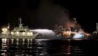 آتش‌سوزی هولناک در یک کشتی تفریحی؛ دستکم ۳۱ نفر جان باخت (+تصاویر)