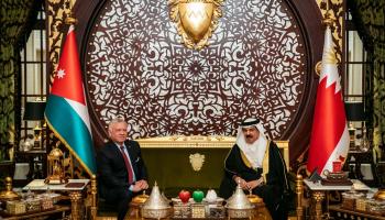 عاهلا البحرين والأردن 