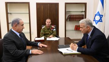 نتنياهو ولابيد-أرشيفية