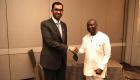 الرئيس المعين لمؤتمر COP28 يلتقي وزير المالية الغاني