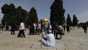 جانب من اقتحامات المستوطنين للأقصى-أرشيفية