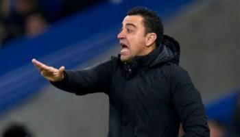 تشافي هيرنانديز مدرب برشلونة الإسباني