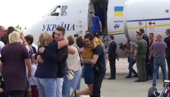 أسرى أوكرانيون محررون - أرشيفية