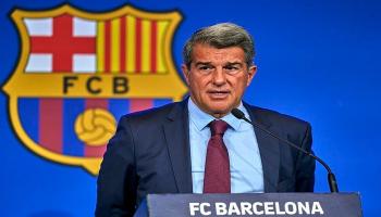خوان لابورتا رئيس برشلونة