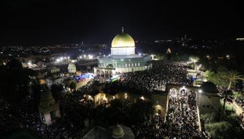 المسجد الأقصى الليلة