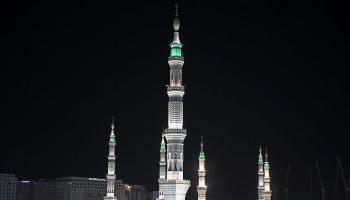 مآذن المسجد النبوي