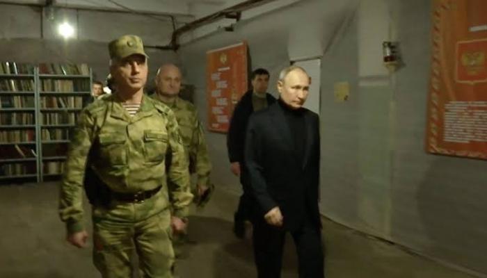 Guerre En Ukraine : Poutine En Visite Dans Les Territoires Occupés (VIDEO)