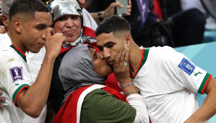 Achraf Hakimi et sa Mère