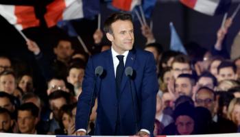 الرئيس الفرنسي إيمانويل ماكرون