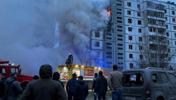 آثار قصف روسي في أوكرنيا - رويترز