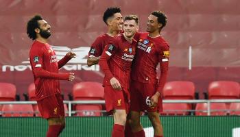 محمد صلاح مع نجوم ليفربول