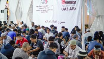 الجامع قدم 204 آلاف وجبة إفطار للصائمين خلال شهر رمضان المبارك