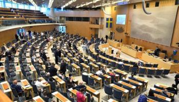 إحدى جلسات البرلمان السويدي - أرشيفية