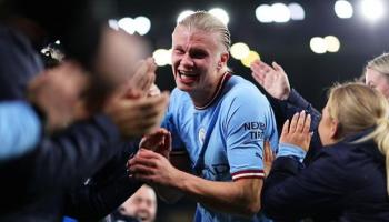 إيرلينغ هالاند مهاجم مانشستر سيتي