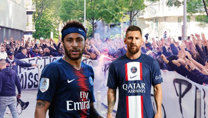Psg Les Ultras Parisiens Réclament Le Départ De Neymar Messi