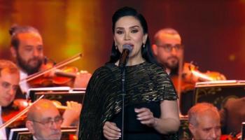 مي فاروق في حفل 