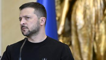 الرئيس الأوكراني فولوديمير زيلينسكي