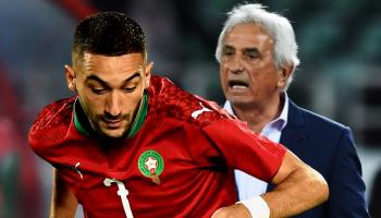 Vahid Halilhodzic et Hakim Ziyech