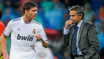 جوزيه مورينيو وتشابي ألونسو