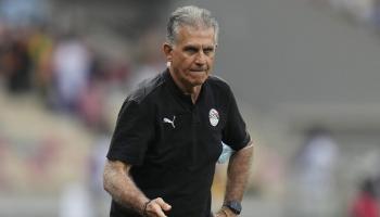 كارلوس كيروش مع منتخب مصر