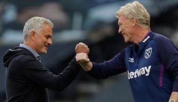 ديفيد مويس مع جوزيه مورينيو