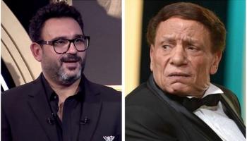 عادل إمام وأكرم حسني