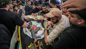 جنازة في غزة اليوم