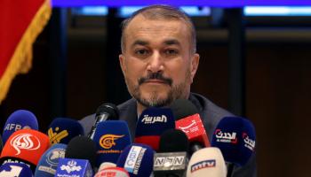 وزير الخارجية الإيراني حسين أمير عبد اللهيان