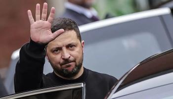 الرئيس الأوكراني فولوديمير زيلينسكي