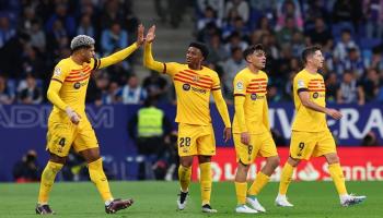 برشلونة يفوز على إسبانيول