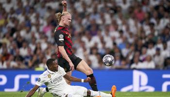 إيرلينغ هالاند وديفيد آلابا