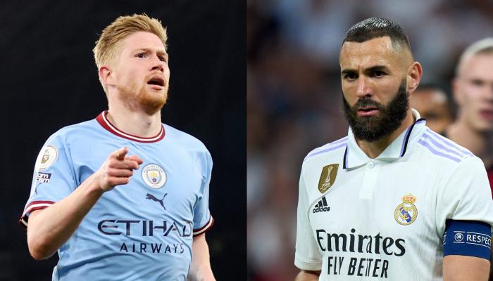 De Bruyne et Benzema 