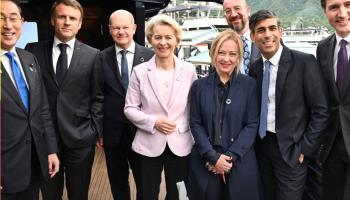 Les dirigeants du G7 arrivent à Hiroshima au Japon