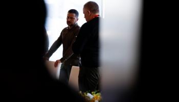 فولوديمير زيلينسكي في هيروشيما