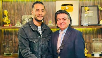 الدكتور جمال شعبان والفنان محمد رمضان