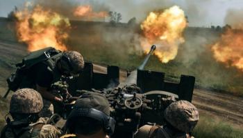 جنود أوكرانيون قرب باخموت - أرشيفية