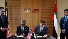 الإمارات وماليزيا توقعان اتفاقا لإطلاق محادثات للتوصل إلى شراكة اقتصادية شاملة 