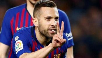 جوردي ألبا ظهير برشلونة