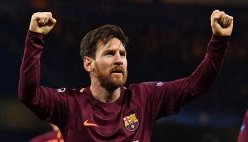 ليونيل ميسي نجم برشلونة السابق
